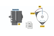 0 120 489 025 BOSCH alternátor 0 120 489 025 BOSCH