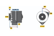 0 120 489 476 generátor BOSCH