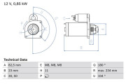 0 986 011 910 BOSCH żtartér 0 986 011 910 BOSCH