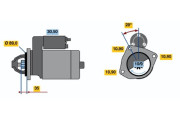 0 986 012 430 BOSCH żtartér 0 986 012 430 BOSCH