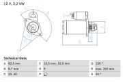 0 986 015 920 BOSCH żtartér 0 986 015 920 BOSCH