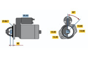 0 986 018 651 BOSCH żtartér 0 986 018 651 BOSCH