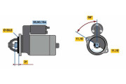 0 986 020 151 BOSCH żtartér 0 986 020 151 BOSCH