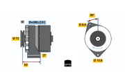 0 986 031 771 generátor BOSCH