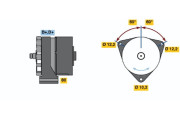 0 986 034 940 generátor BOSCH