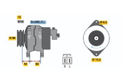 0 986 040 561 generátor BOSCH