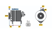 0 986 042 311 generátor BOSCH