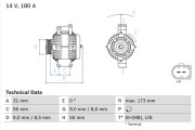 0 986 047 690 generátor BOSCH