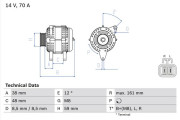 0 986 049 570 generátor BOSCH