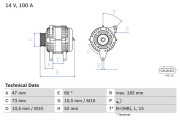 0 986 080 920 generátor BOSCH