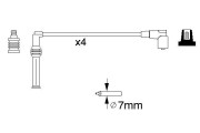 0 986 356 881 Sada kabelů pro zapalování BOSCH