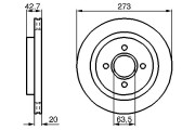 0 986 478 816 BOSCH brzdový kotúč 0 986 478 816 BOSCH