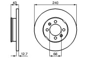 0 986 478 819 BOSCH brzdový kotúč 0 986 478 819 BOSCH