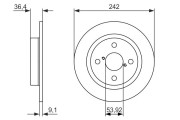 0 986 479 879 BOSCH brzdový kotúč 0 986 479 879 BOSCH