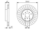 0 986 479 T65 BOSCH brzdový kotúč 0 986 479 T65 BOSCH