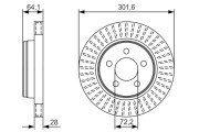 0 986 479 U04 BOSCH brzdový kotúč 0 986 479 U04 BOSCH