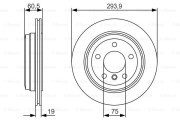 0 986 479 R34 BOSCH brzdový kotúč 0 986 479 R34 BOSCH