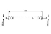 1 987 476 022 BOSCH brzdová hadica 1 987 476 022 BOSCH