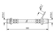 1 987 476 160 Brzdová hadice BOSCH