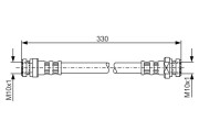1 987 476 190 BOSCH brzdová hadica 1 987 476 190 BOSCH