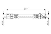 1 987 476 874 Brzdová hadice BOSCH