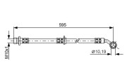 1 987 481 027 BOSCH brzdová hadica 1 987 481 027 BOSCH
