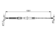 1 987 482 264 BOSCH żażné lanko parkovacej brzdy 1 987 482 264 BOSCH