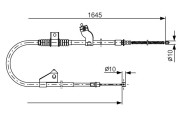 1 987 482 275 BOSCH żażné lanko parkovacej brzdy 1 987 482 275 BOSCH