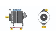 9 120 144 609 generátor BOSCH