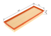 F 026 400 549 Vzduchový filtr BOSCH