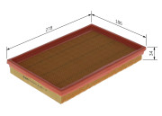 F 026 400 574 BOSCH vzduchový filter F 026 400 574 BOSCH