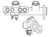 F 026 003 014 BOSCH hlavný brzdový válec F 026 003 014 BOSCH