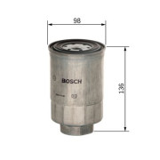 F 026 402 831 Palivový filtr BOSCH