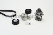 6PK1538WP1 Vodní pumpa + klínový žebrový řemen CONTINENTAL CTAM
