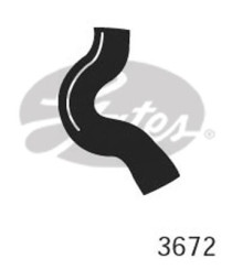 3672 Hadice chladiče GATES