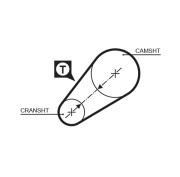 5014 ozubený řemen FleetRunner™ V-Belt GATES