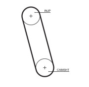 5100 ozubený řemen FleetRunner™ V-Belt GATES