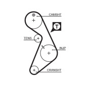 5395 ozubený řemen FleetRunner™ V-Belt GATES