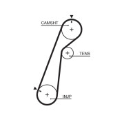 5478XS Ozubený řemen DriveAlign® GATES