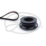 K195PK970 Sada žebrovaných klínových řemenů Micro-V® Kit ESTART™ GATES