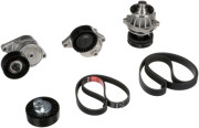 KP26PK1540 Vodní pumpa + klínový žebrový řemen Micro-V® Kit ESTART™ GATES