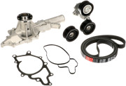 KP26PK2260-2 Vodní pumpa + klínový žebrový řemen Micro-V® Kit ESTART™ GATES