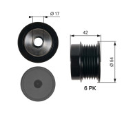 OAP7035 Předstihová spojka RPM™ Racing Micro-V® GATES