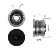 OAP7046 Předstihová spojka RPM™ Racing Micro-V® GATES