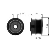 OAP7083 Předstihová spojka RPM™ Racing Timing Belt GATES