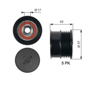 OAP7088 Předstihová spojka RPM™ Racing Micro-V® GATES