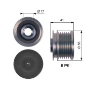 OAP7115 Předstihová spojka RPM™ Racing Timing Belt GATES