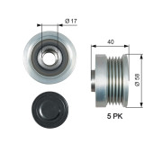 OAP7163 Předstihová spojka RPM™ Racing Timing Belt GATES