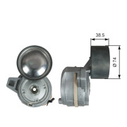 T38712 Napínák, žebrovaný klínový řemen Vulco-Flex® Green Stripe® GATES