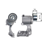 T39140 Napínák, žebrovaný klínový řemen RPM™ Racing Timing Belt GATES